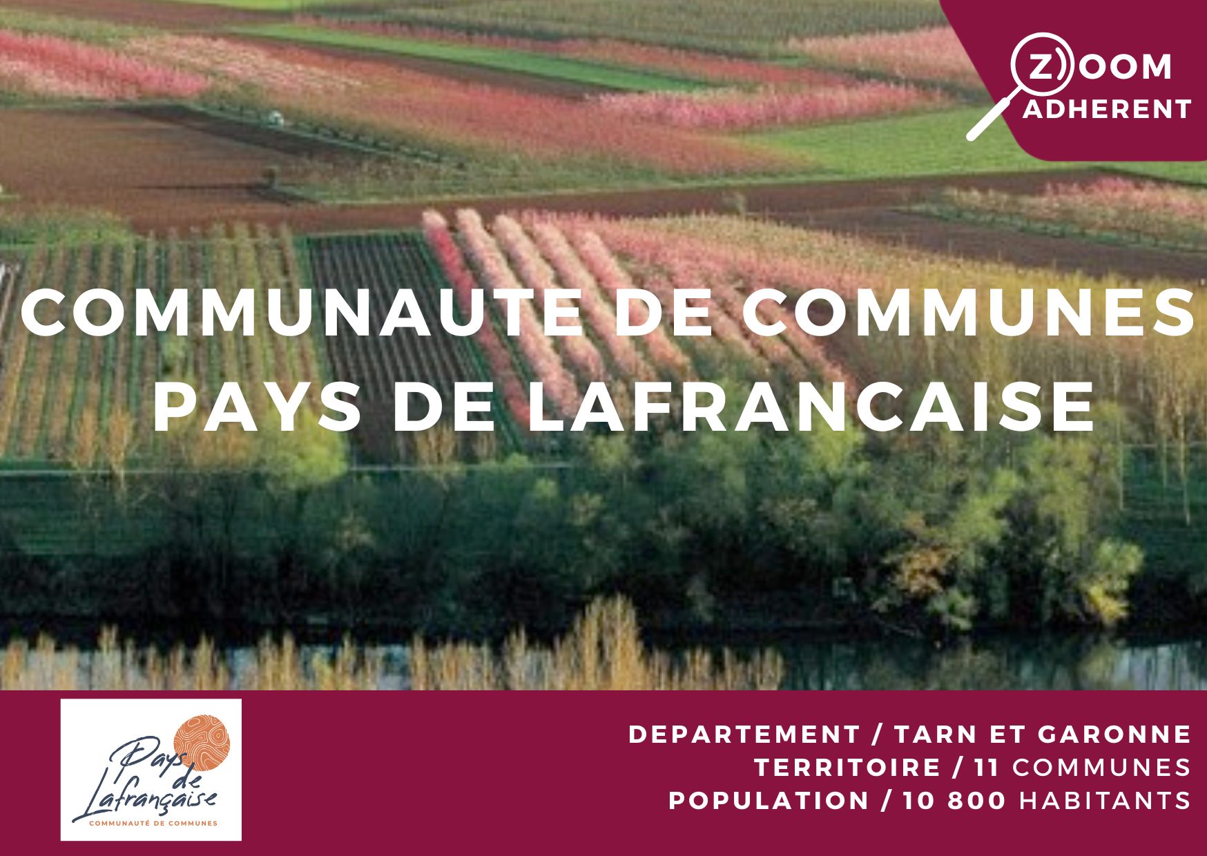 ZOOM ADHÉRENT Communauté de communes Pays de Lafrançaise Adefpat