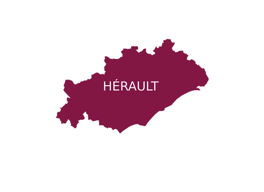 incrustation département de l'Hérault